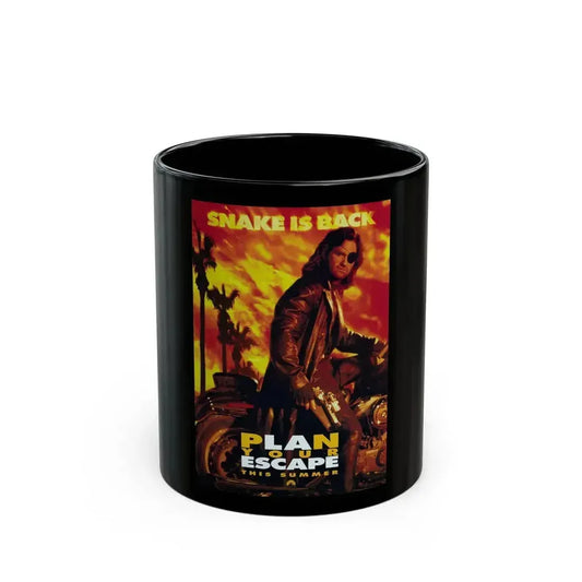 ESCAPE FROM L.A. (TEASER) 1996 Movie Poster - Black Coffee Mug 11oz - Go Mug Yourself