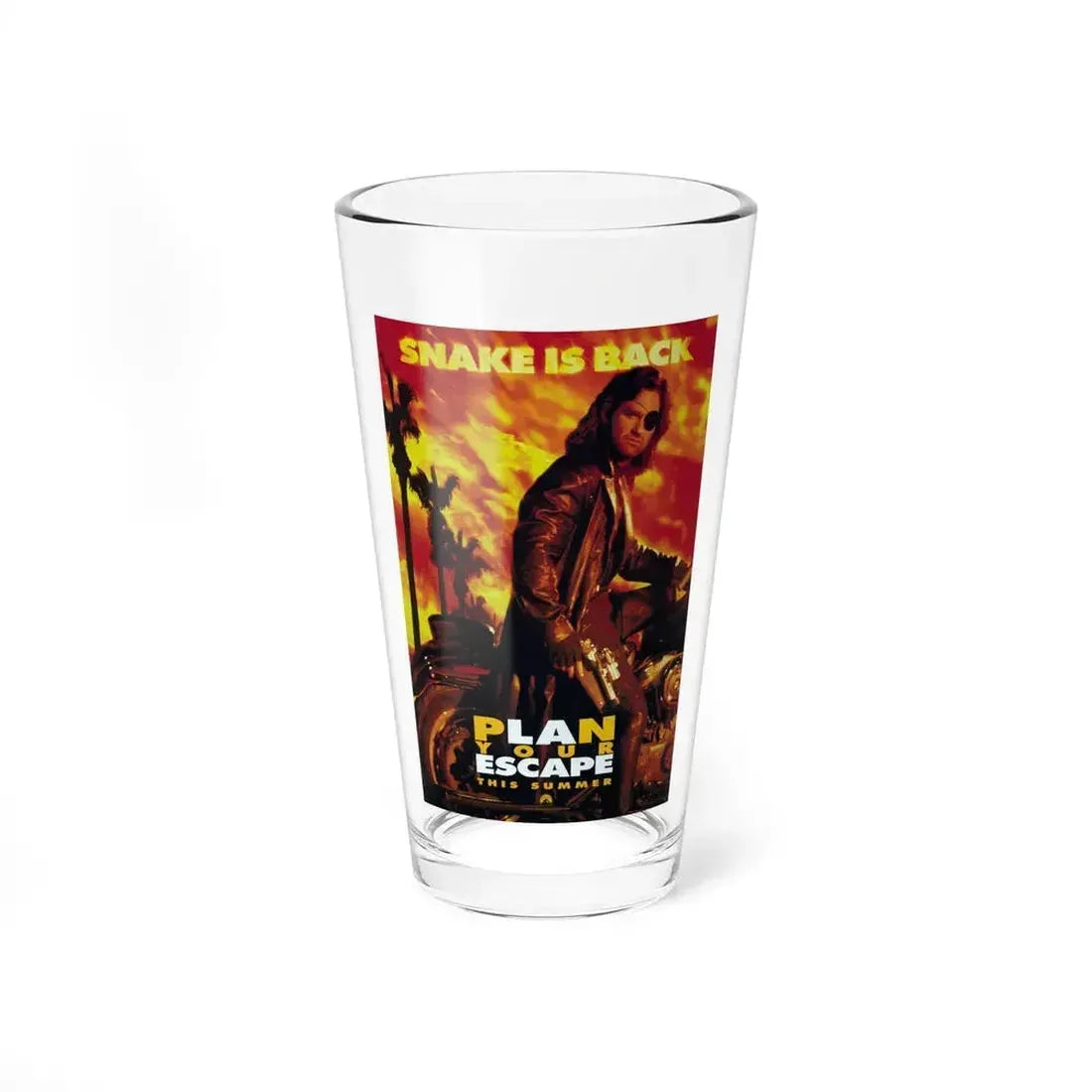 ESCAPE FROM L.A. (TEASER) 1996 Movie Poster - Pint Glass 16oz 16oz - Go Mug Yourself
