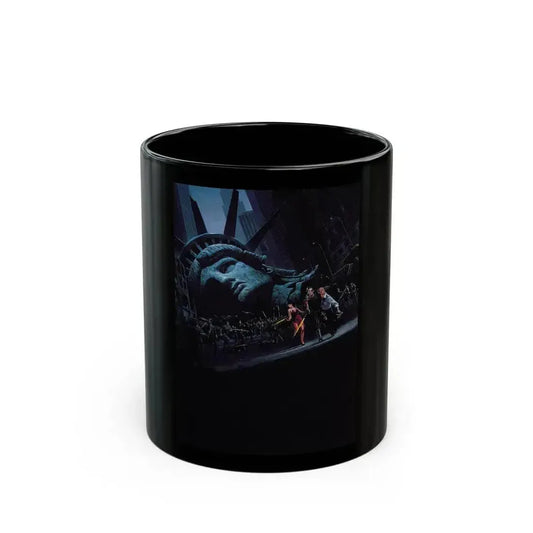ESCAPE FROM NEW YORK (3) 1981 Movie Poster - Black Coffee Mug 11oz - Go Mug Yourself
