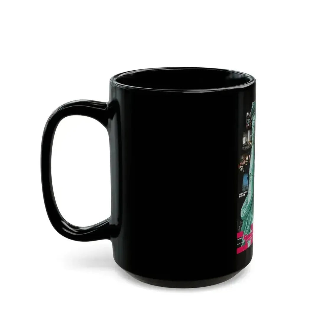 ESCAPE FROM NEW YORK (ASIAN) 1981 Movie Poster - Black Coffee Mug - Go Mug Yourself