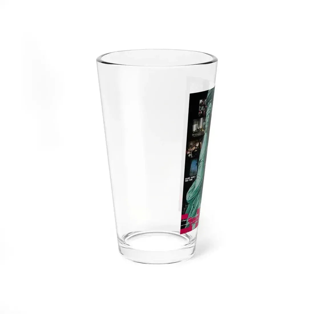 ESCAPE FROM NEW YORK (ASIAN) 1981 Movie Poster - Pint Glass 16oz - Go Mug Yourself