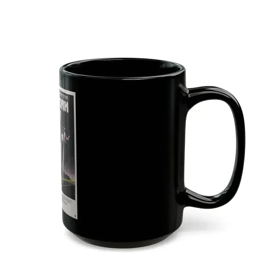 ESCAPE FROM NEW YORK (FRENCH) 1981 Movie Poster - Black Coffee Mug - Go Mug Yourself