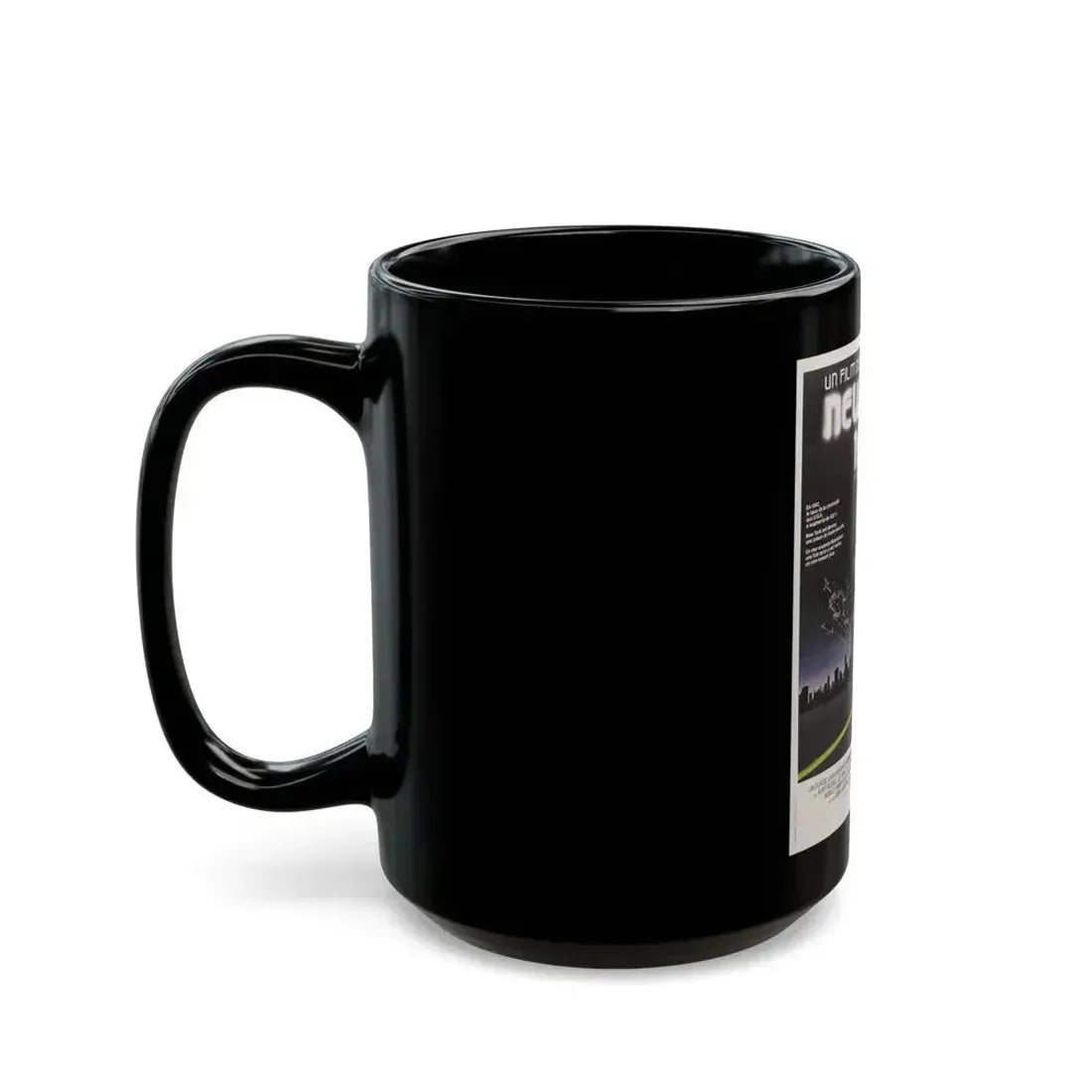 ESCAPE FROM NEW YORK (FRENCH) 1981 Movie Poster - Black Coffee Mug - Go Mug Yourself