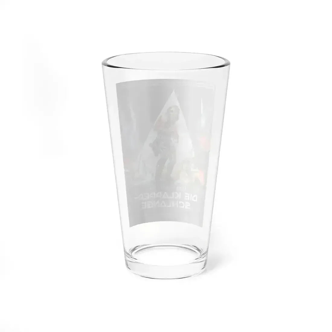 ESCAPE FROM NEW YORK (GERMAN) 2 1981 Movie Poster - Pint Glass 16oz - Go Mug Yourself
