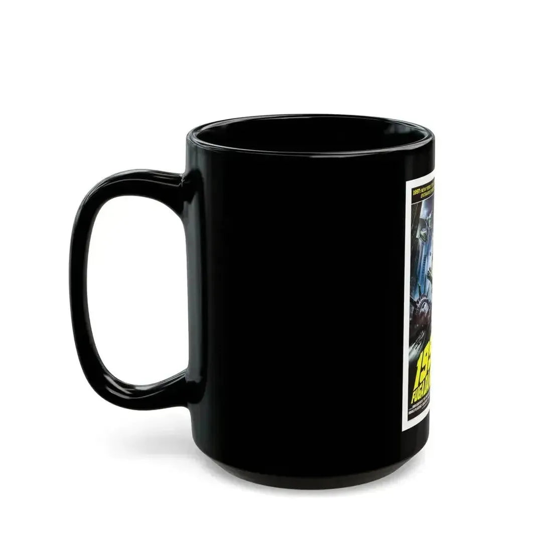 ESCAPE FROM NEW YORK (SPANISH) 1981 Movie Poster - Black Coffee Mug - Go Mug Yourself