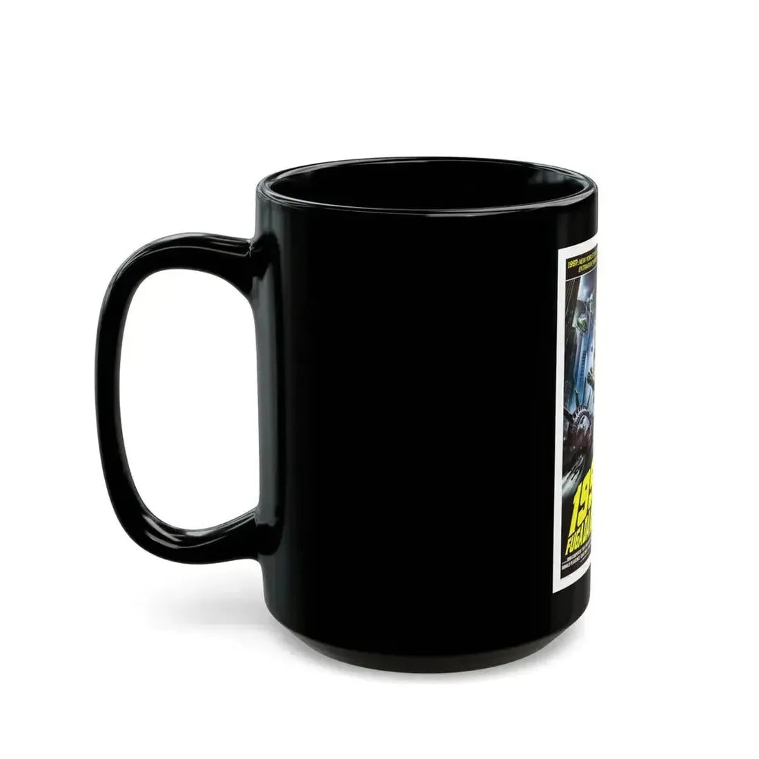 ESCAPE FROM NEW YORK (SPANISH) 1981 Movie Poster - Black Coffee Mug - Go Mug Yourself