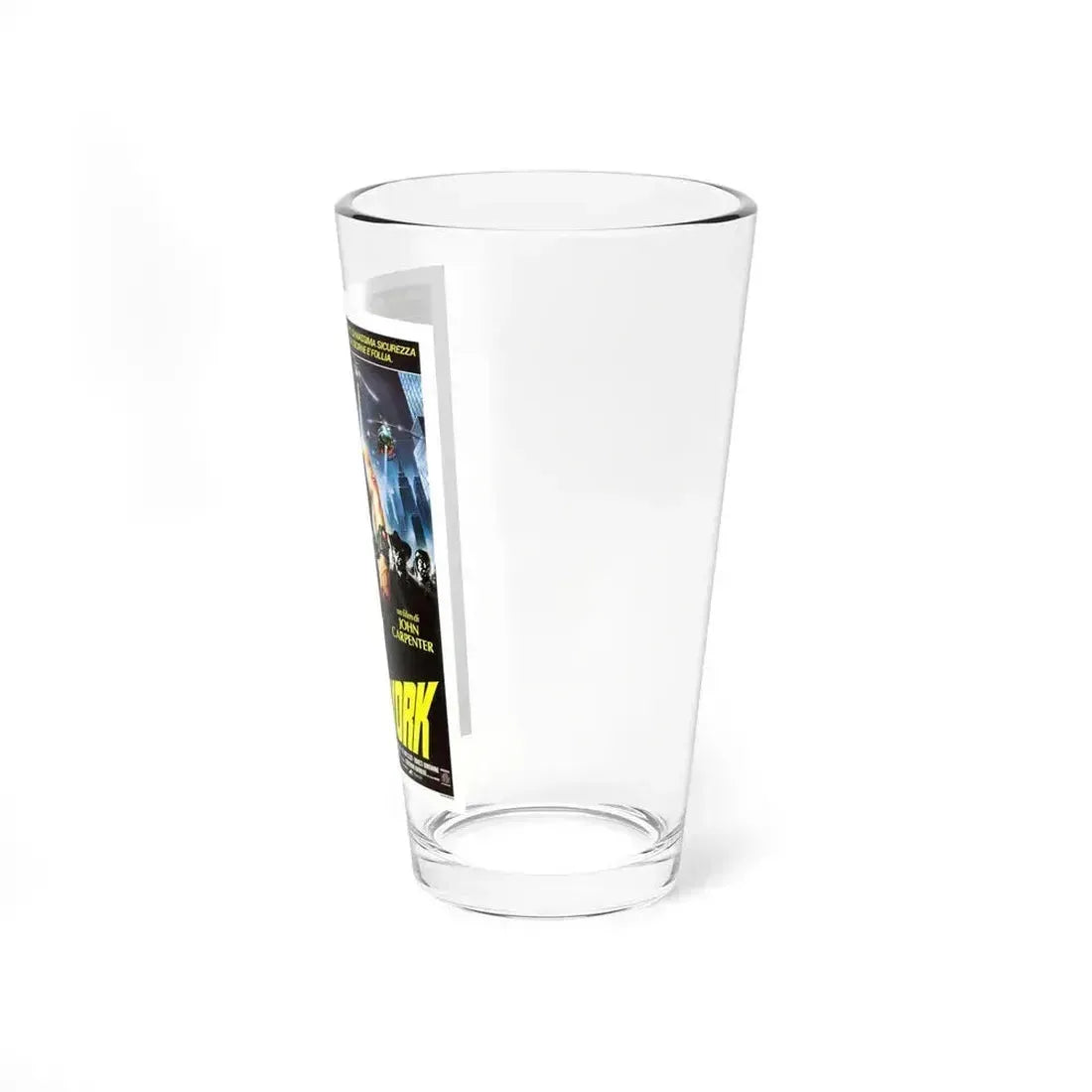 ESCAPE FROM NEW YORK (SPANISH) 1981 Movie Poster - Pint Glass 16oz - Go Mug Yourself