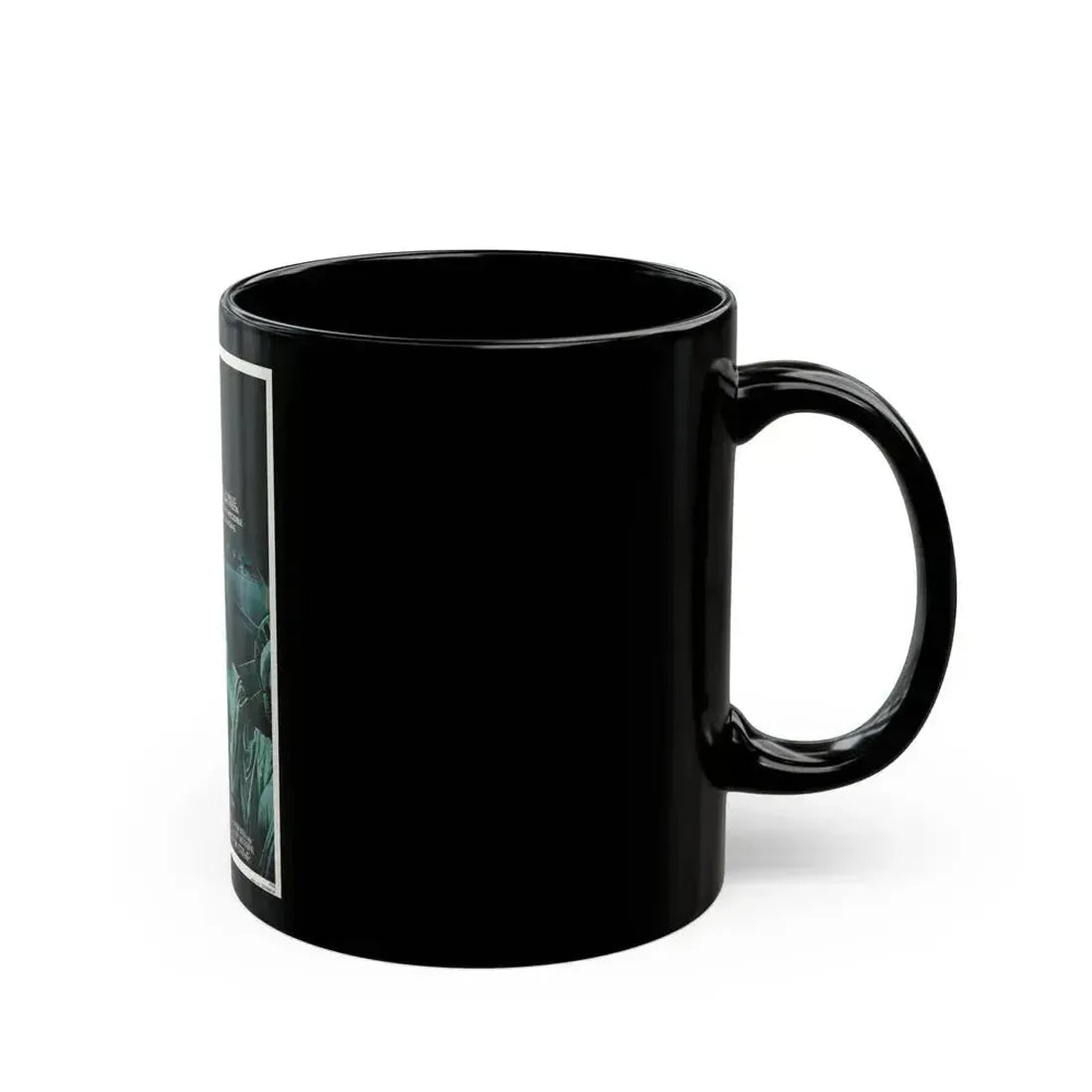 ESCAPE FROM NEW YORK (TEASER) 1981 Movie Poster - Black Coffee Mug - Go Mug Yourself