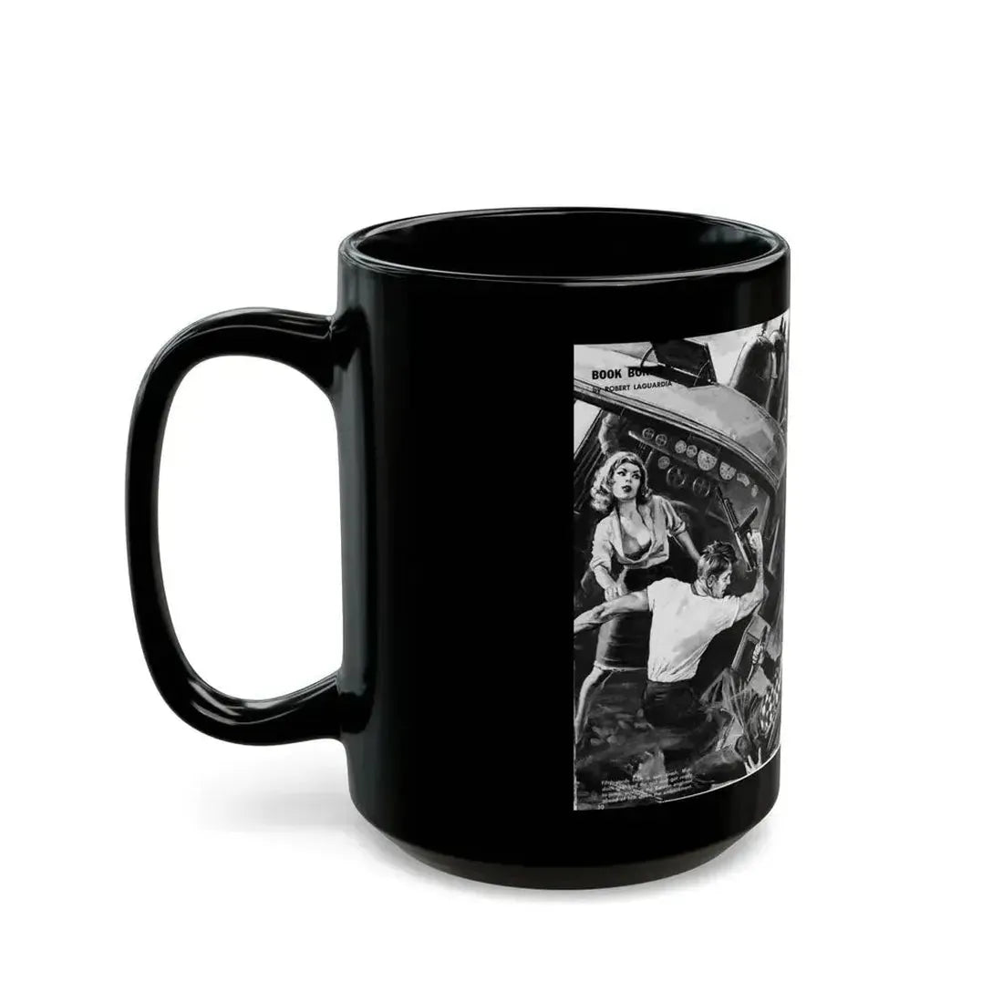 Escape From Russia's Dragnet, Bluebook Magazine, August 1963 - Black Coffee Mug - Go Mug Yourself