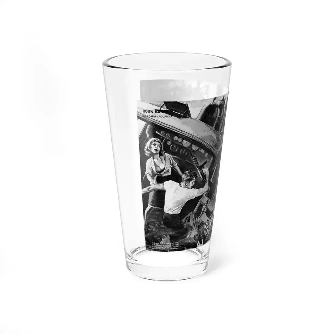 Escape From Russia's Dragnet, Bluebook Magazine, August 1963 - Pint Glass 16oz - Go Mug Yourself