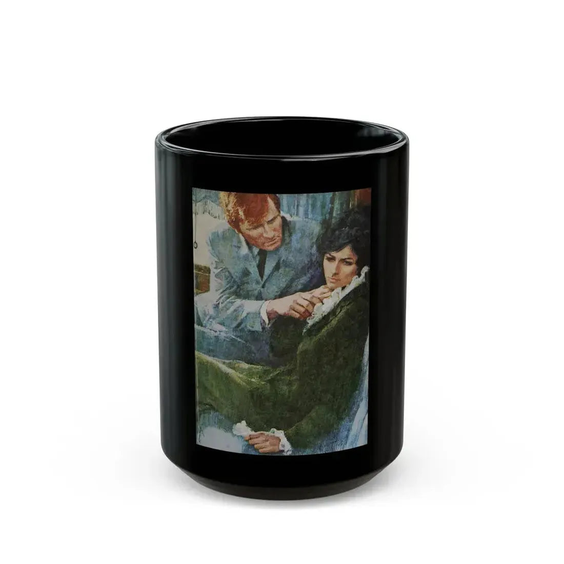 Escape!, Good Housekeeping, August 1971 - Black Coffee Mug 15oz - Go Mug Yourself