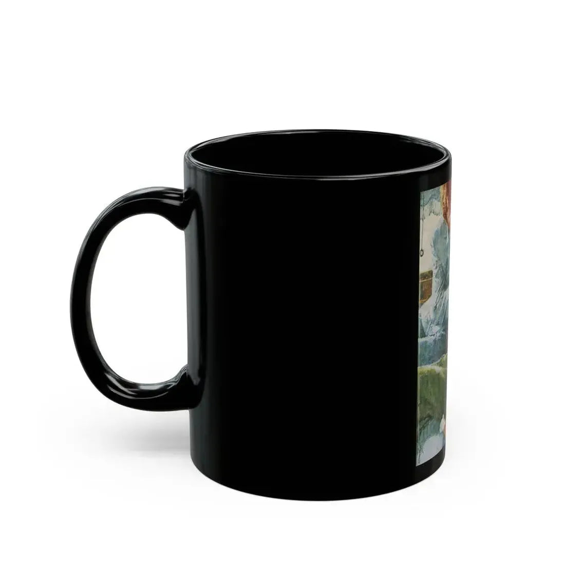 Escape!, Good Housekeeping, August 1971 - Black Coffee Mug - Go Mug Yourself