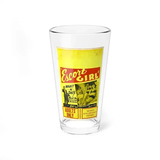 ESCORT GIRL 1941 Movie Poster - Pint Glass 16oz 16oz - Go Mug Yourself