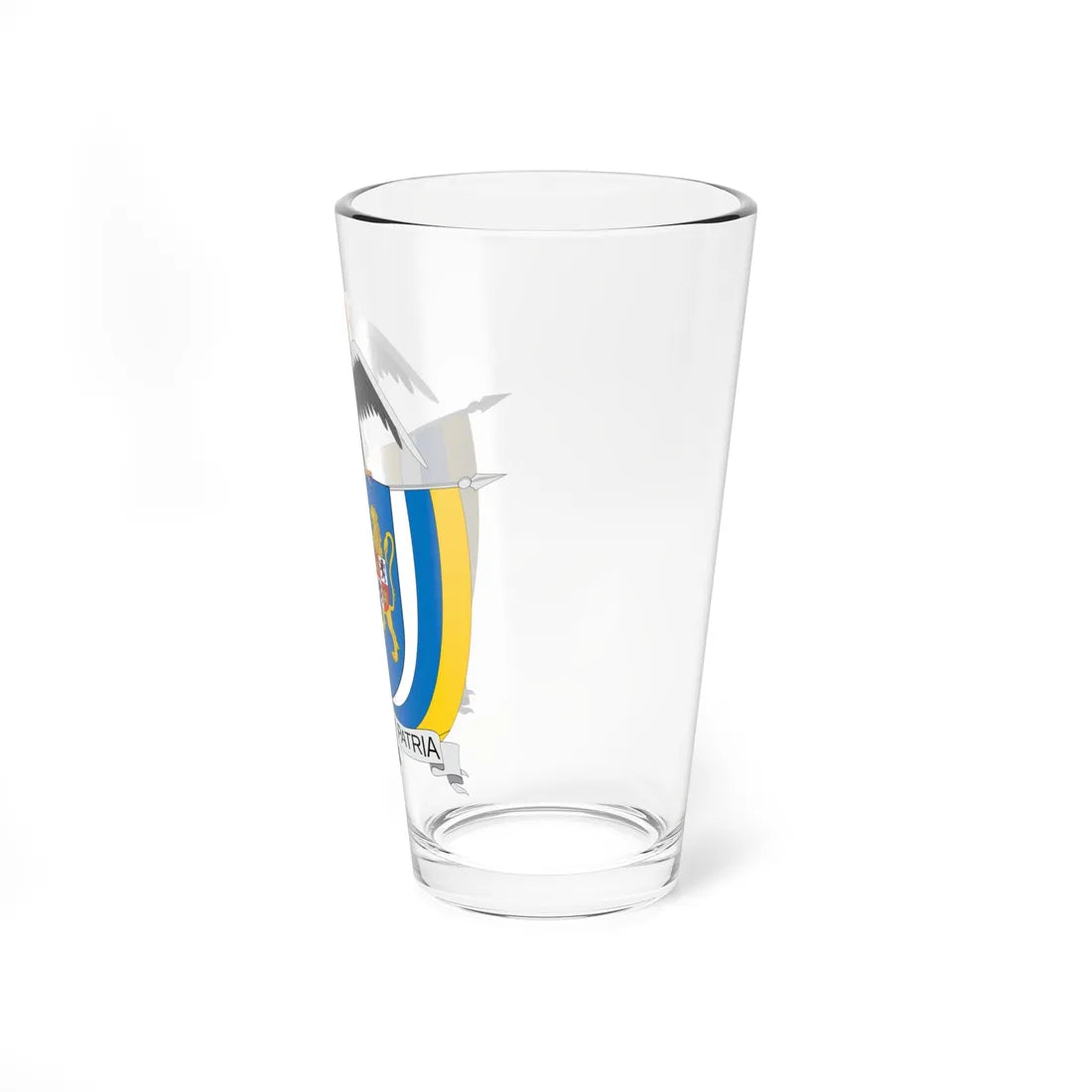 Escudo de Aguadas (Colombia) (Coat of Arms) Pint Glass 16oz - Go Mug Yourself