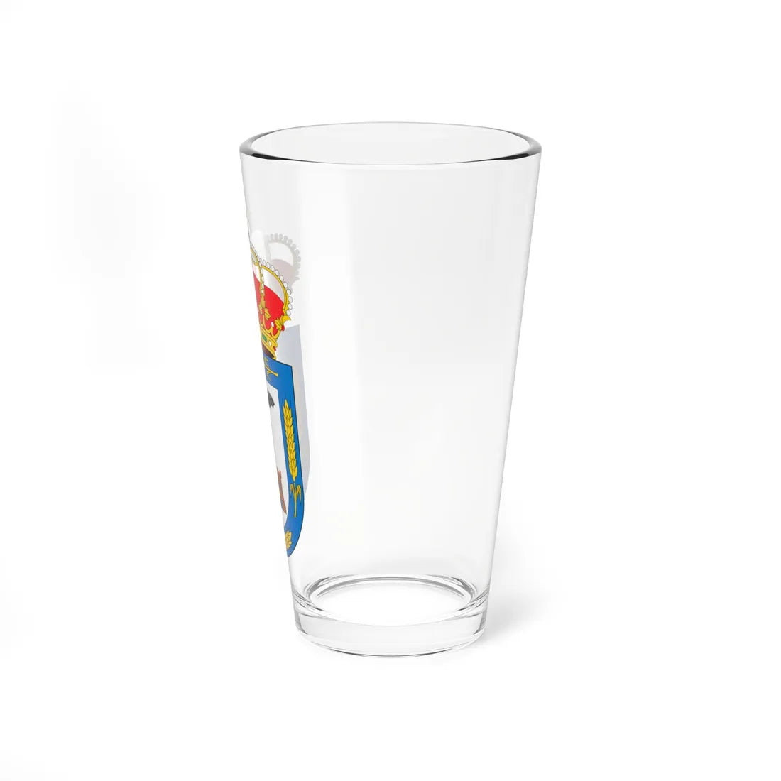 Escudo de Aguas Nuevas Albacete (Spain) (Coat of Arms) Pint Glass 16oz - Go Mug Yourself