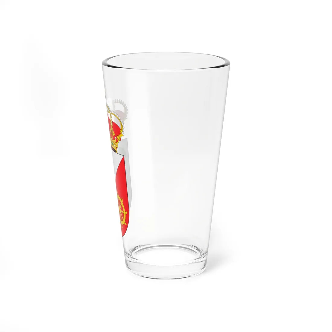 Escudo de Alcollarín Cáceres (Spain) (Coat of Arms) Pint Glass 16oz - Go Mug Yourself