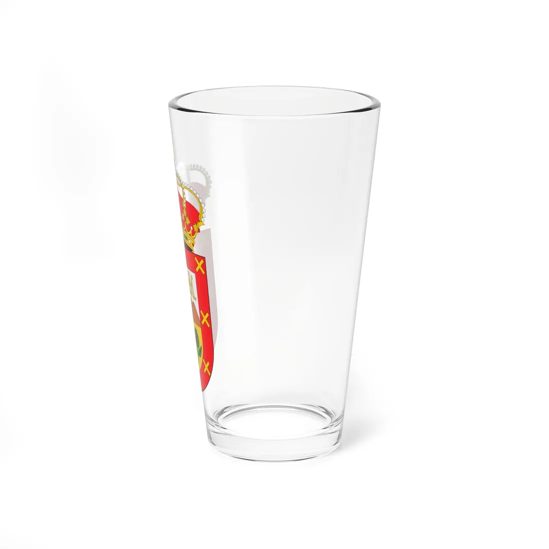 Escudo de Alhendín Granada (Spain) (Coat of Arms) Pint Glass 16oz - Go Mug Yourself