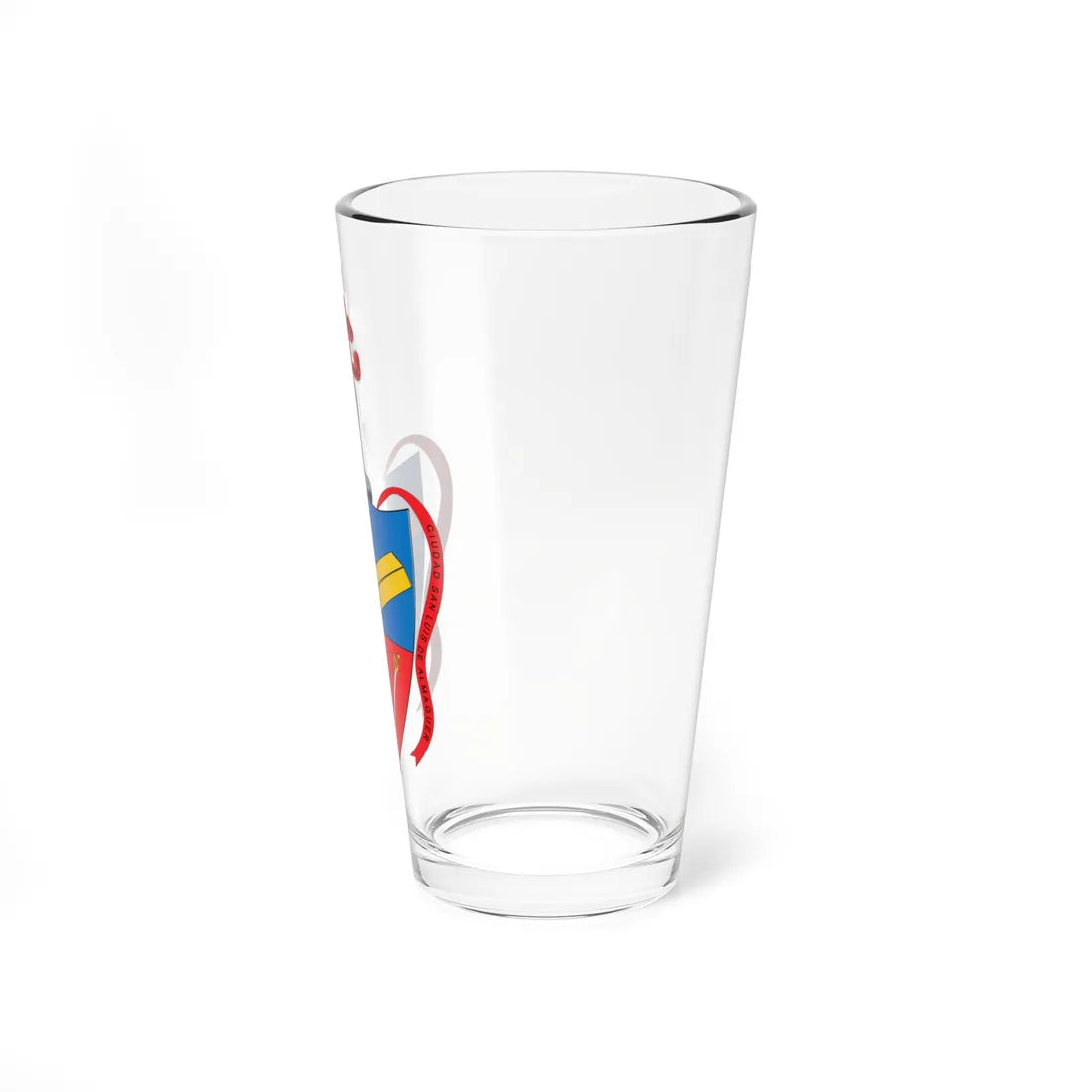 Escudo de Almaguer Cauca (Colombia) (Coat of Arms) Pint Glass 16oz - Go Mug Yourself