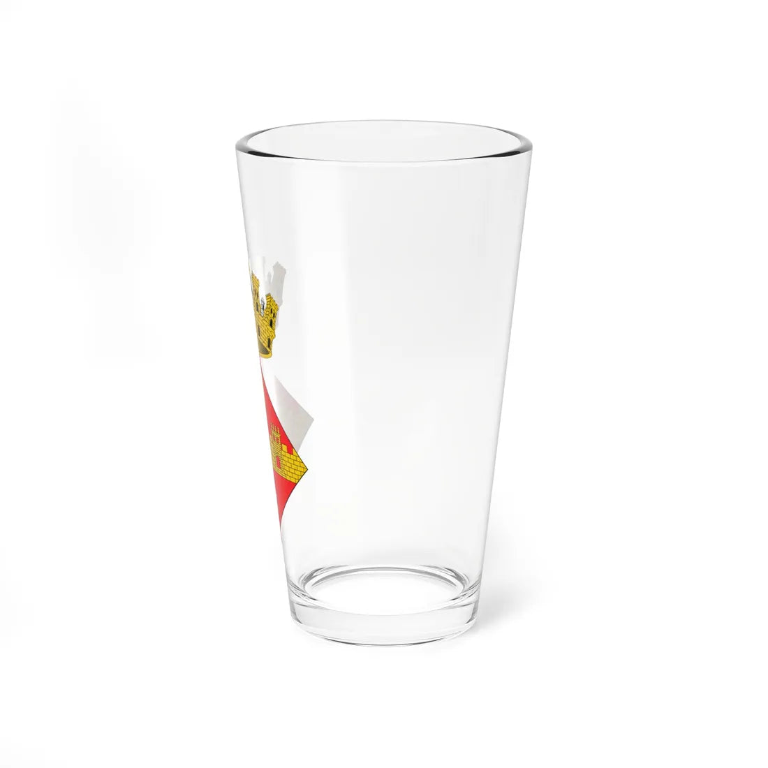 Escudo de Amposta (Spain) (Coat of Arms) Pint Glass 16oz - Go Mug Yourself