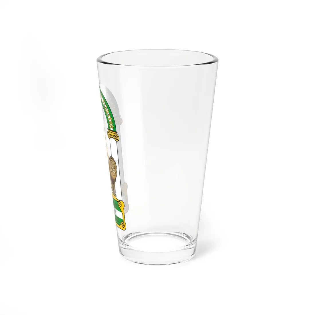 Escudo de Andalucía (Spain) (Coat of Arms) Pint Glass 16oz - Go Mug Yourself