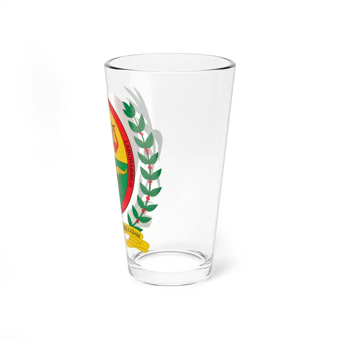 Escudo de Angostura Antioquia (Colombia) (Coat of Arms) Pint Glass 16oz - Go Mug Yourself