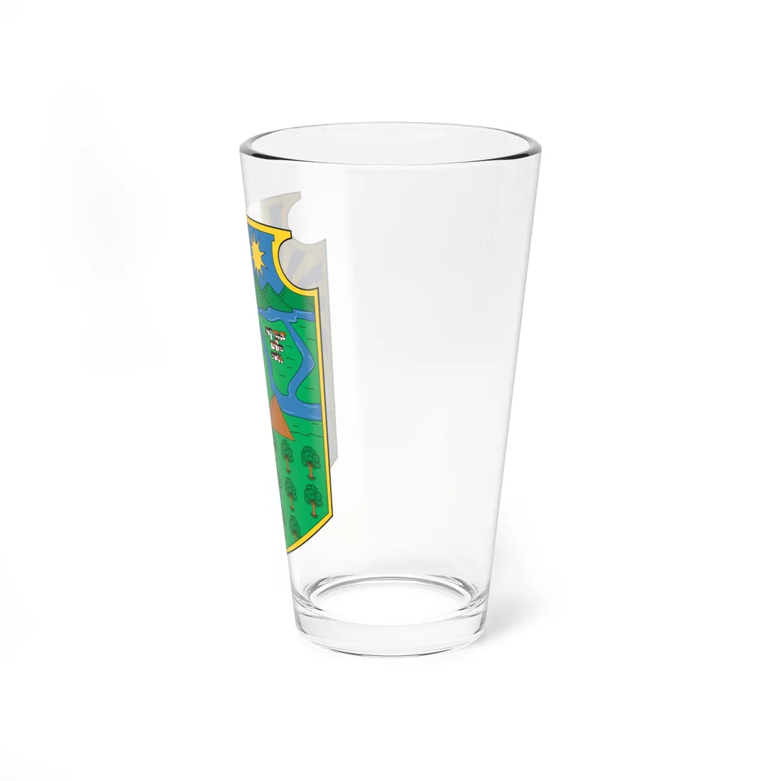 Escudo de Argelia - Valle del Cauca (Colombia) (Coat of Arms) Pint Glass 16oz - Go Mug Yourself