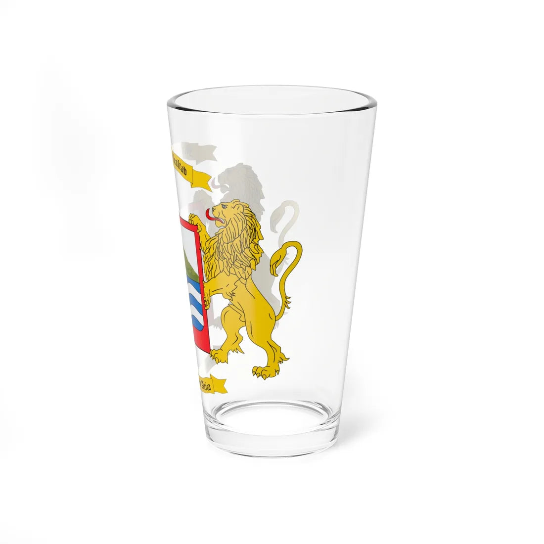 Escudo de Arica (Chile) (Coat of Arms) Pint Glass 16oz - Go Mug Yourself