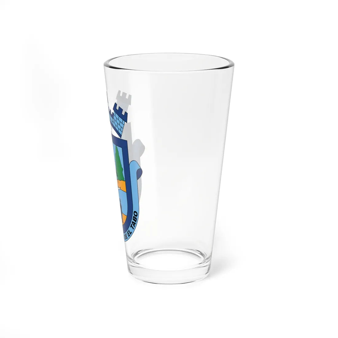 Escudo de Armas de El Tabo (Chile) (Coat of Arms) Pint Glass 16oz - Go Mug Yourself