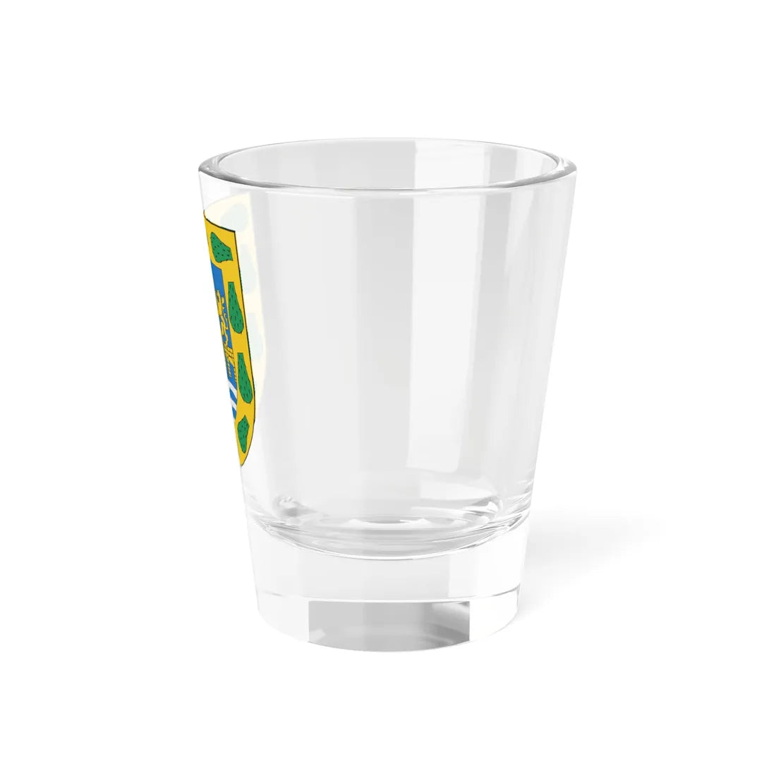 ESCUDO DE ARMAS DE LA CIUDAD DE MEXICO (Costa Rica) (Coat of Arms) Shot Glass 1.5oz - Go Mug Yourself