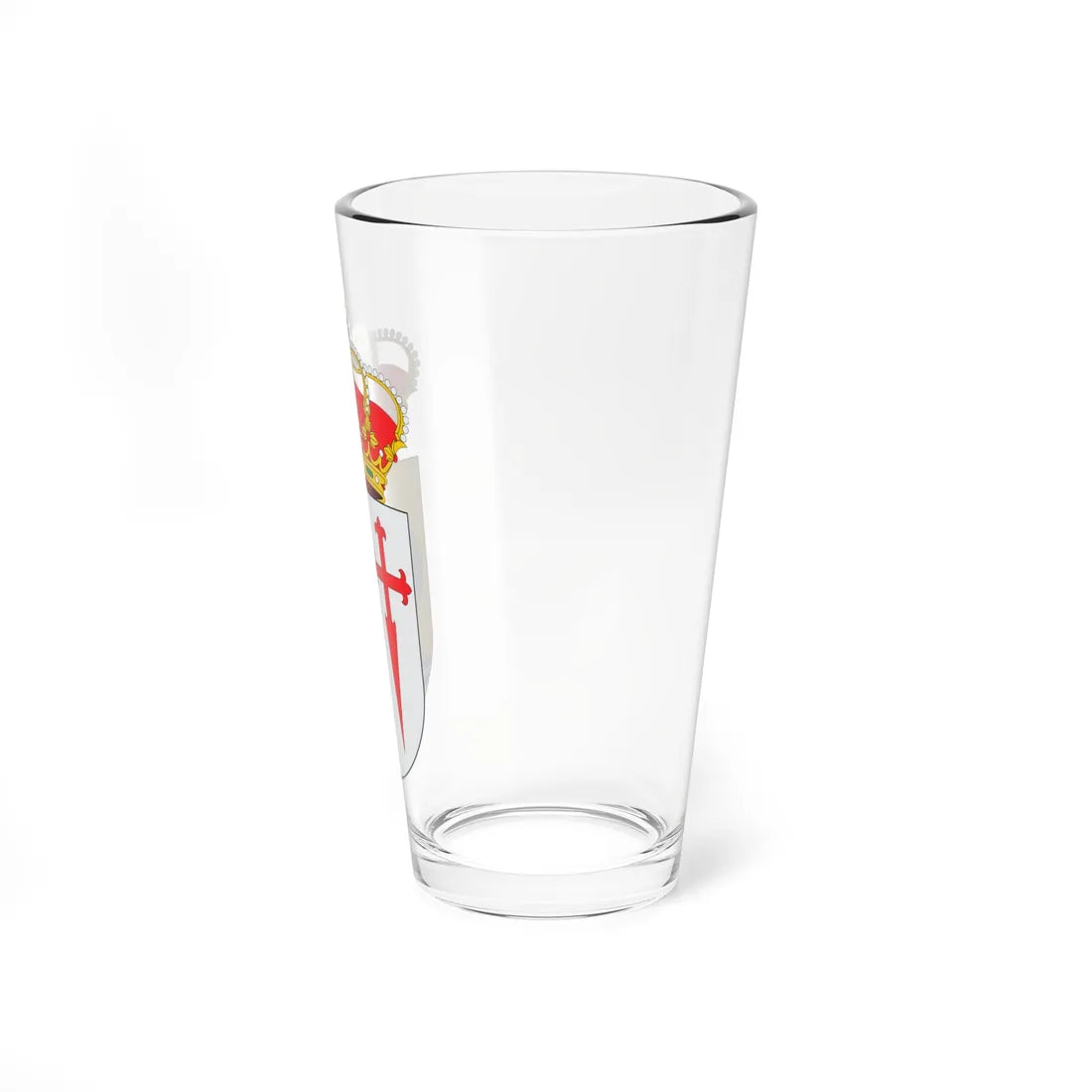 Escudo de Arroyomolinos de Leon (Spain) (Coat of Arms) Pint Glass 16oz - Go Mug Yourself