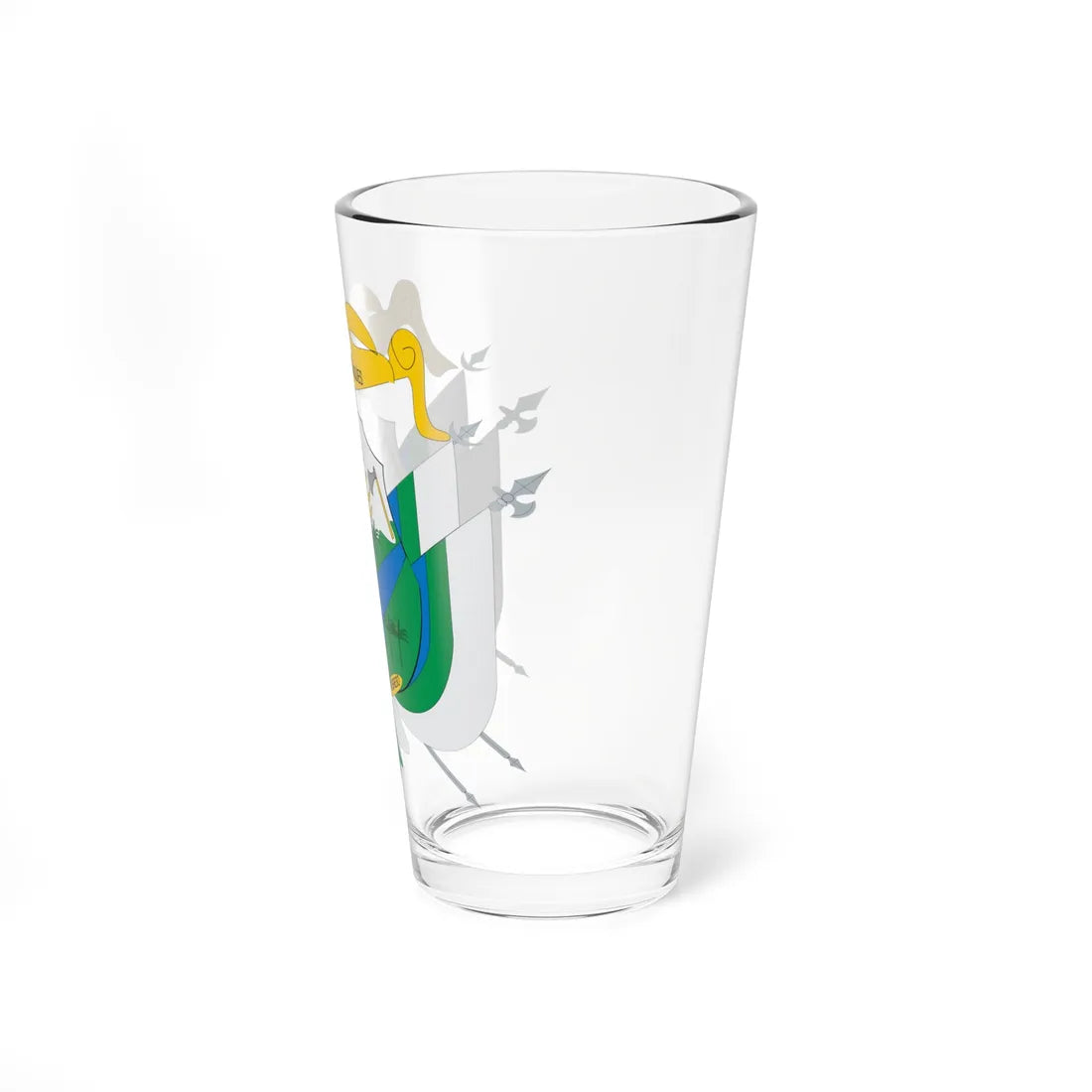 Escudo de Belén de los Andaquíes (Colombia) (Coat of Arms) Pint Glass 16oz - Go Mug Yourself