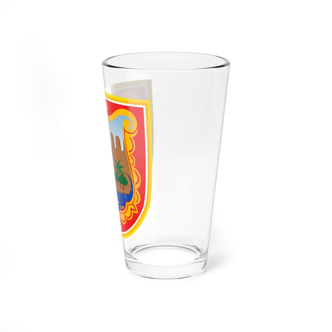 Escudo de Cali alcaldía (Colombia) (Coat of Arms) Pint Glass 16oz - Go Mug Yourself