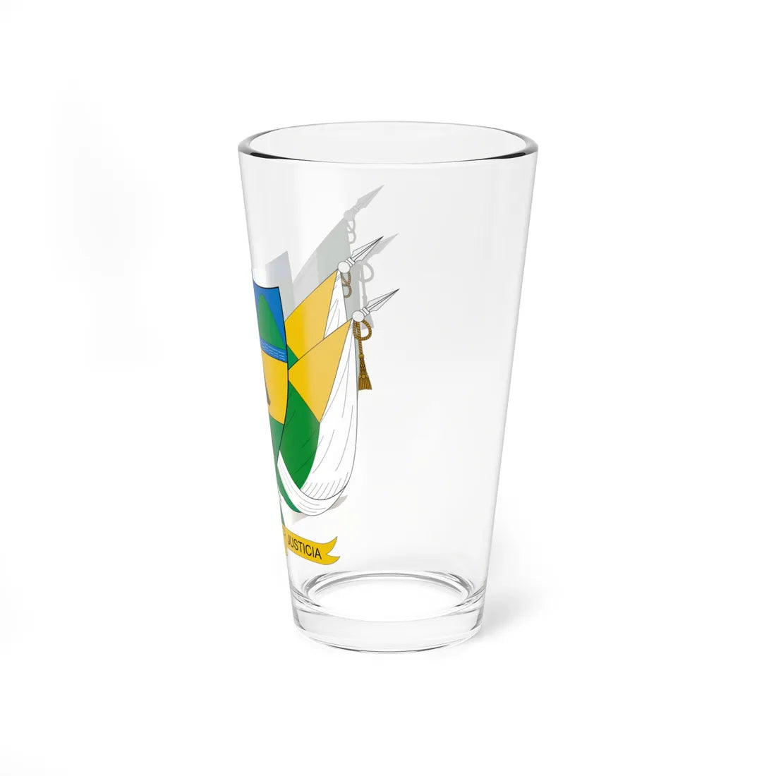 Escudo de Chalán (Colombia) (Coat of Arms) Pint Glass 16oz - Go Mug Yourself