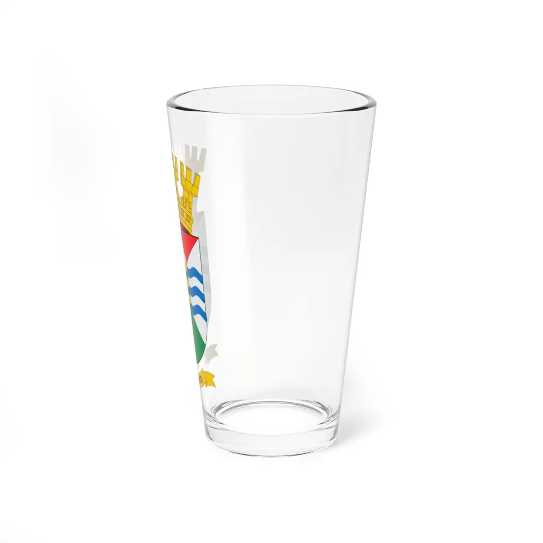 Escudo de Chiguayante (Chile) (Coat of Arms) Pint Glass 16oz - Go Mug Yourself