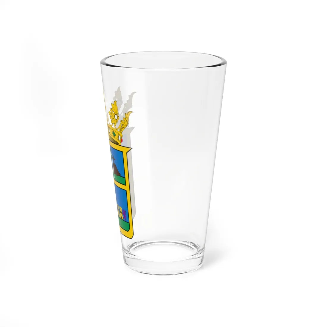 Escudo de Chuquisiaca (Equatorial Guinea) (Coat of Arms) Pint Glass 16oz - Go Mug Yourself