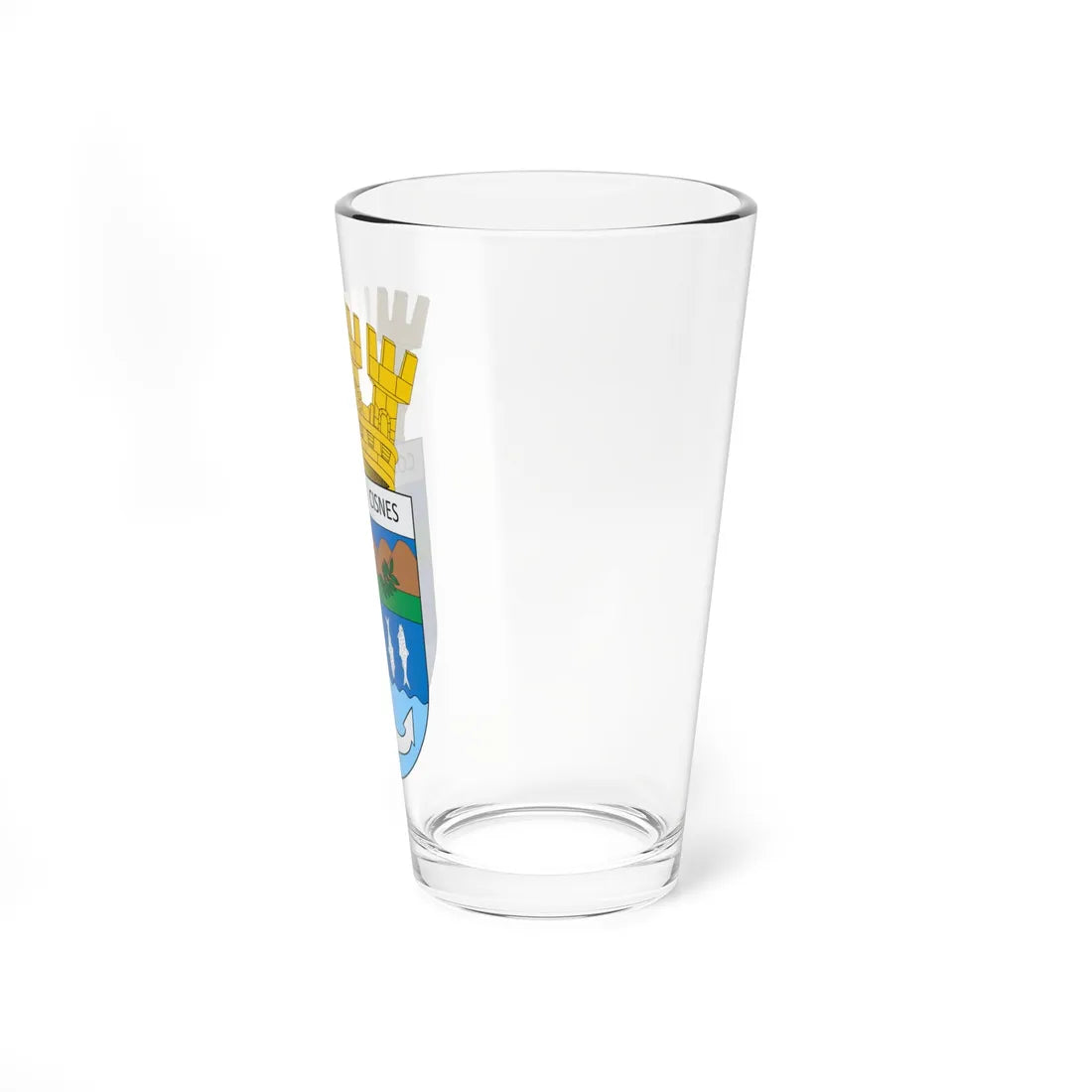Escudo de Cisnes (Chile) (Coat of Arms) Pint Glass 16oz - Go Mug Yourself