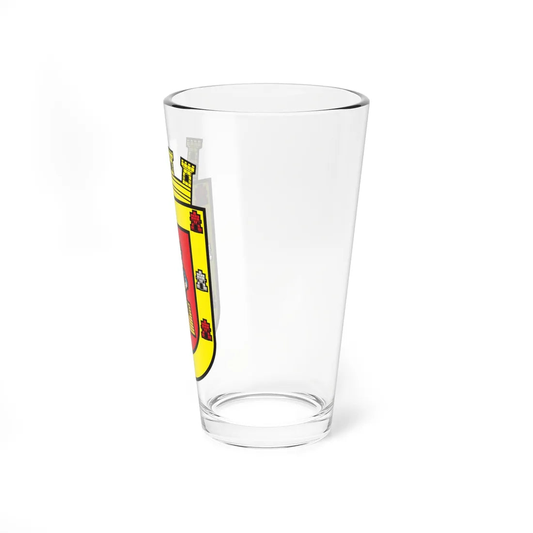 Escudo de COLON Honduras (Costa Rica) (Coat of Arms) Pint Glass 16oz - Go Mug Yourself