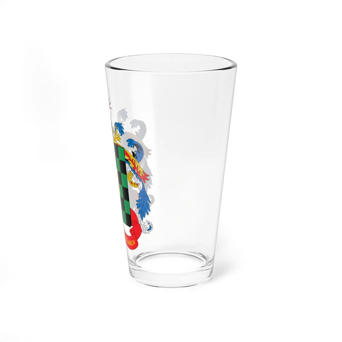 Escudo de Comunicaciones Militares-Colombia (Colombia) (Coat of Arms) Pint Glass 16oz - Go Mug Yourself