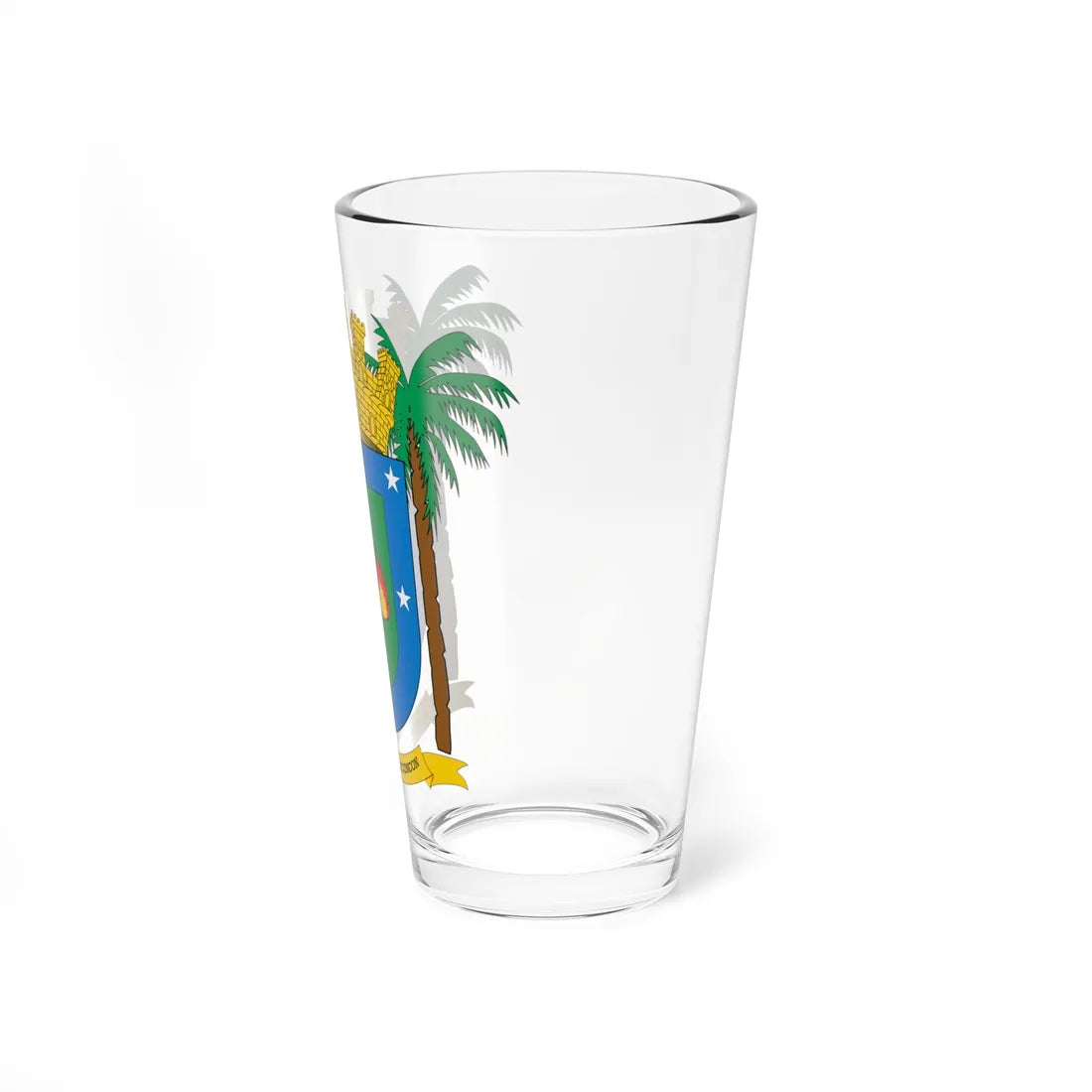 Escudo de Concón (Chile) (Coat of Arms) Pint Glass 16oz - Go Mug Yourself