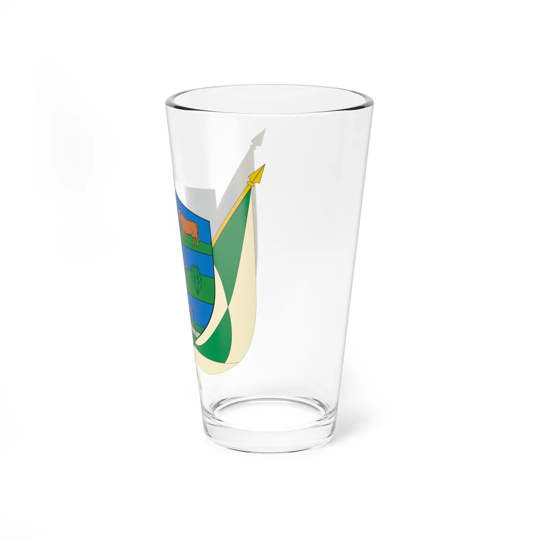 Escudo de Corozal Sucre (Colombia) (Coat of Arms) Pint Glass 16oz - Go Mug Yourself