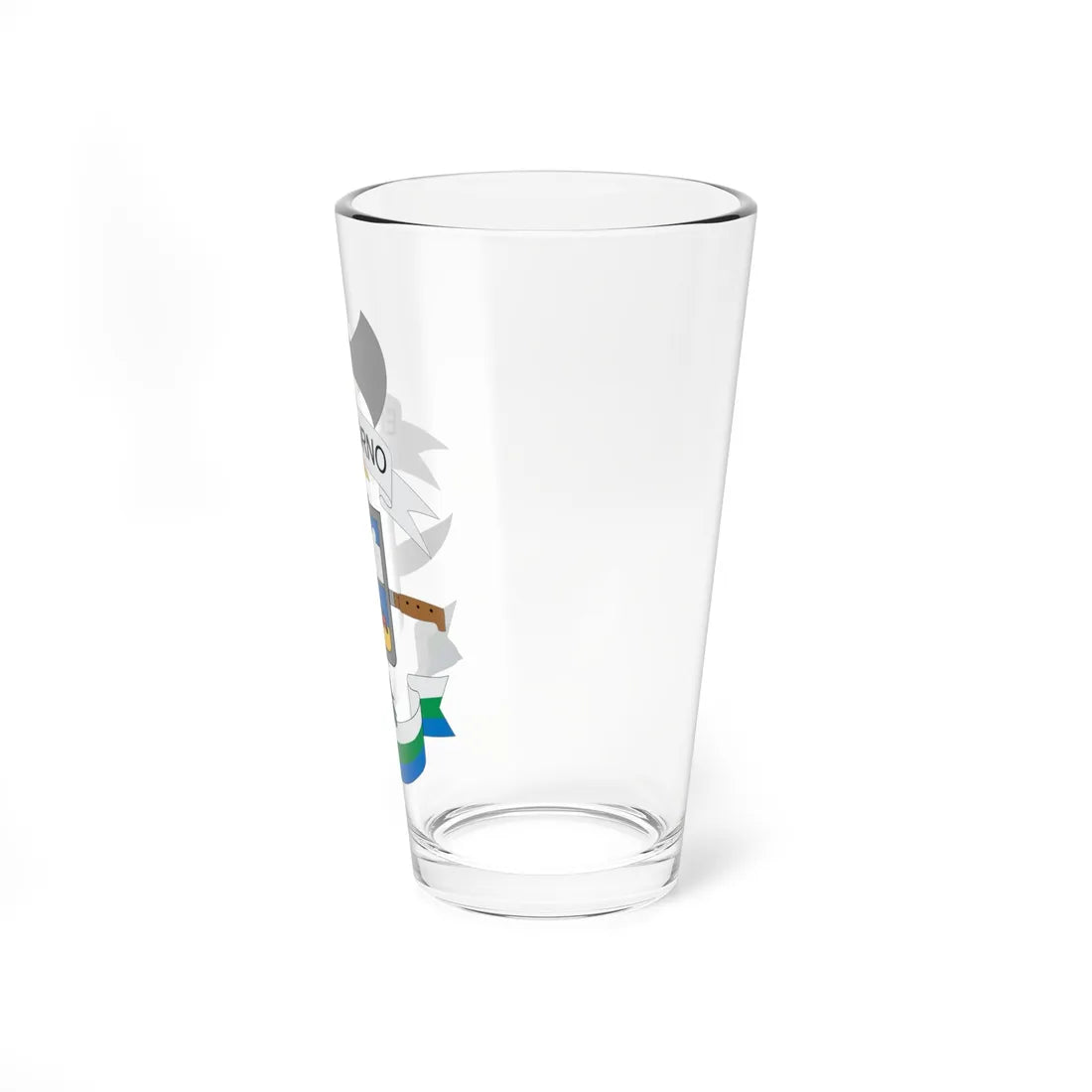 Escudo de El Retorno Guaviare (Colombia) (Coat of Arms) Pint Glass 16oz - Go Mug Yourself