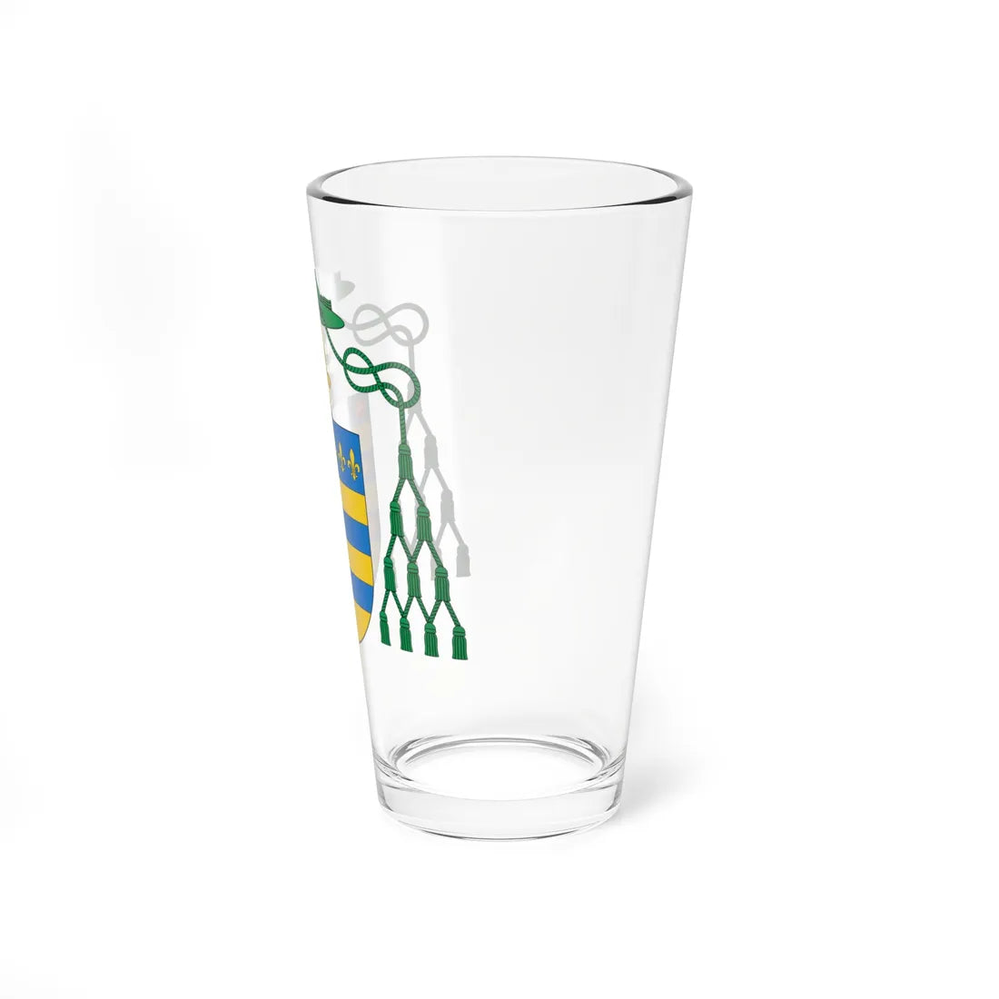 Escudo de Fernando Valdés y Llano (Spain) (Coat of Arms) Pint Glass 16oz - Go Mug Yourself