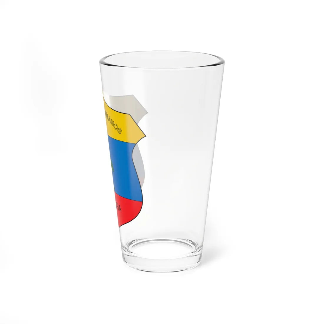 Escudo de Filadelfia Caldas (Colombia) (Coat of Arms) Pint Glass 16oz - Go Mug Yourself