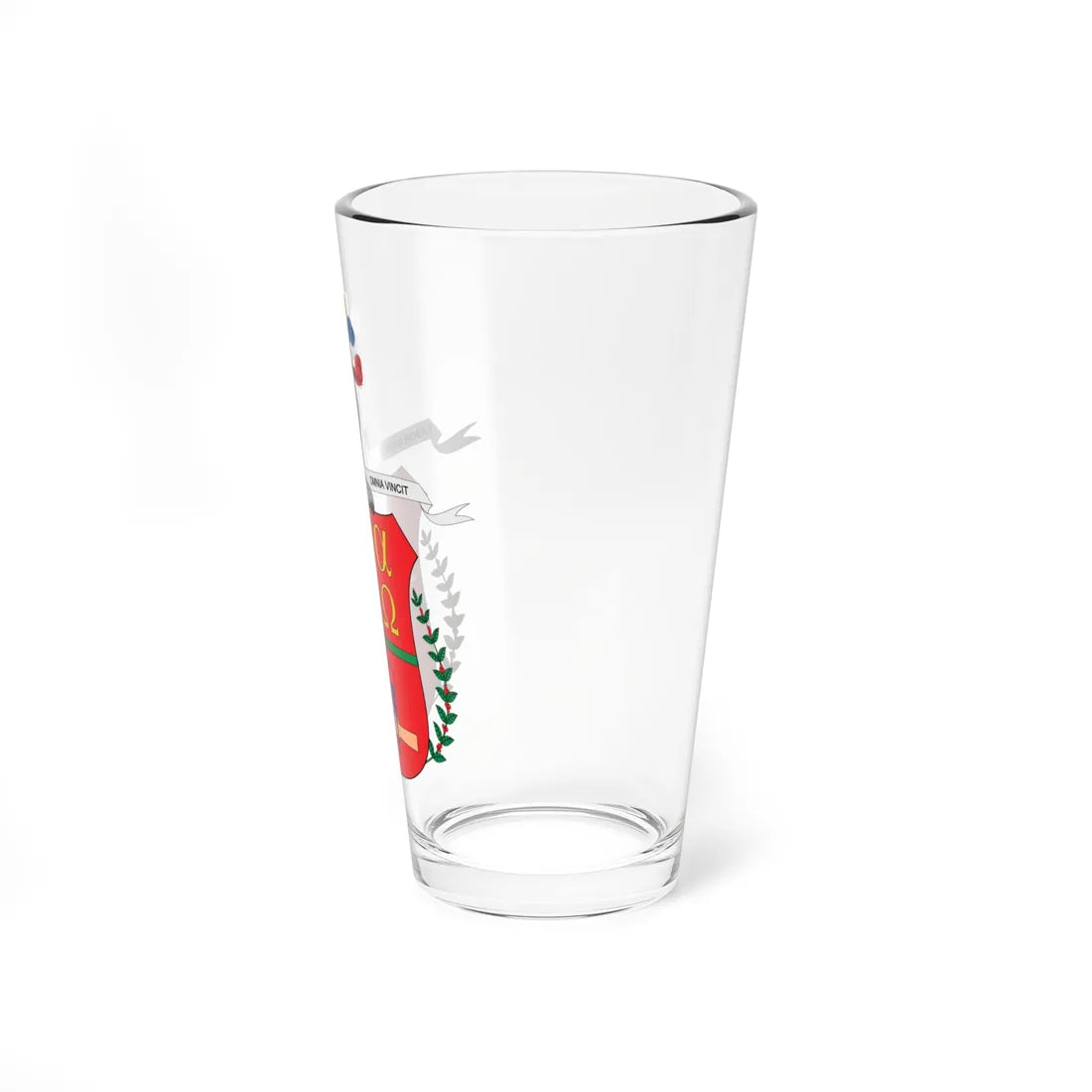Escudo de Filandia Quindío (Colombia) (Coat of Arms) Pint Glass 16oz - Go Mug Yourself