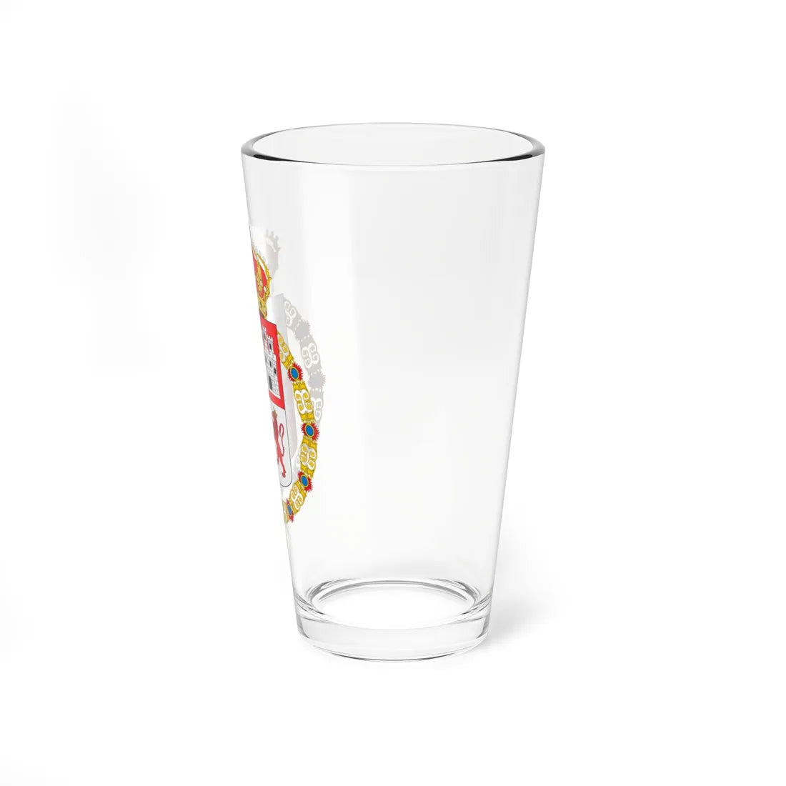 Escudo de Girón Santander (Colombia) (Coat of Arms) Pint Glass 16oz - Go Mug Yourself
