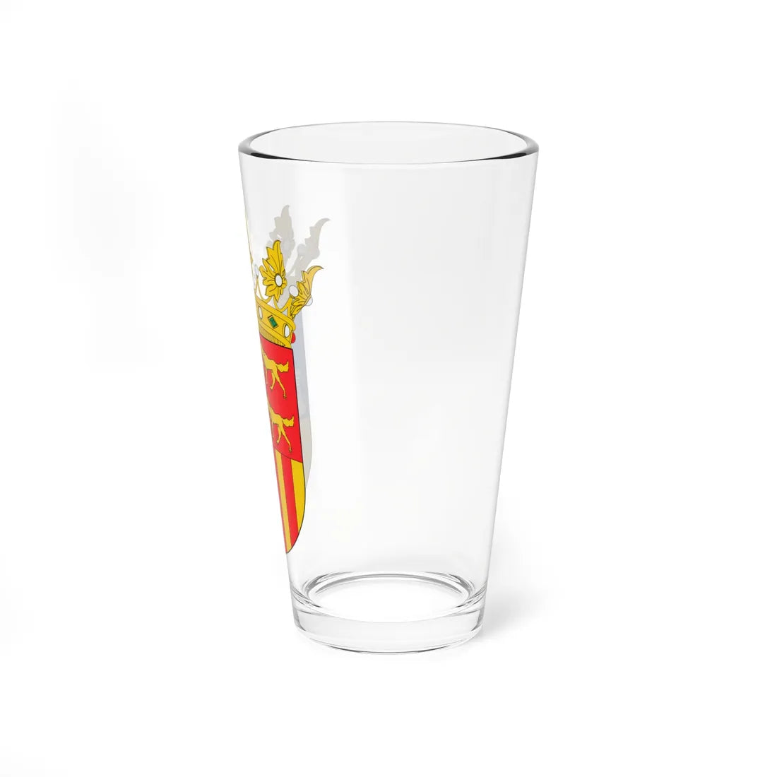 Escudo de Grañén (Spain) (Coat of Arms) Pint Glass 16oz - Go Mug Yourself