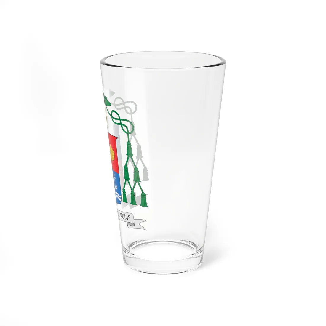 Escudo de Hiansen Vieira Franco (Spain) (Coat of Arms) Pint Glass 16oz - Go Mug Yourself