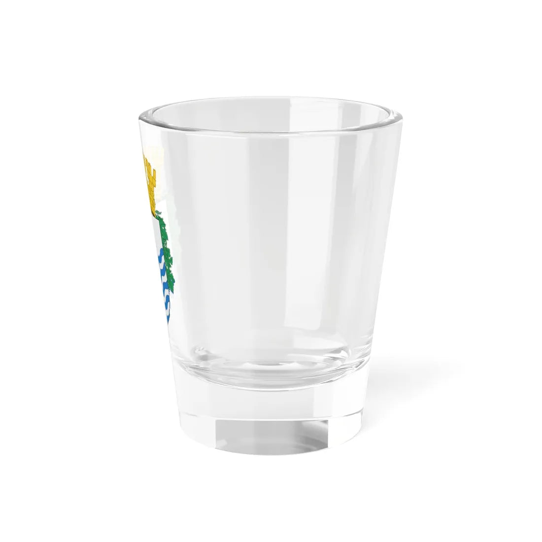 Escudo de Hualañe (Chile) (Coat of Arms) Shot Glass 1.5oz - Go Mug Yourself