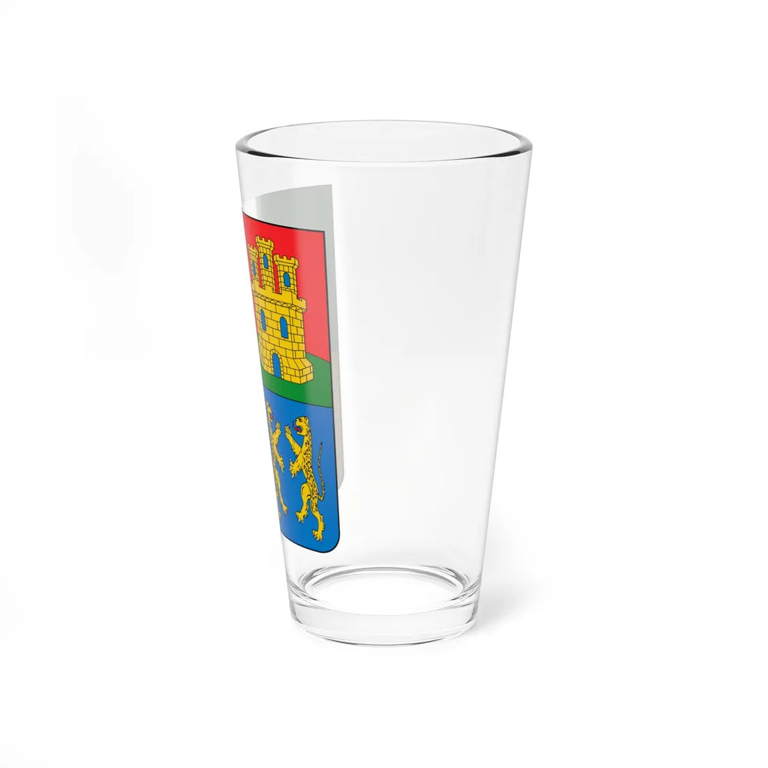 Escudo de Huancayo (Peru) (Coat of Arms) Pint Glass 16oz - Go Mug Yourself
