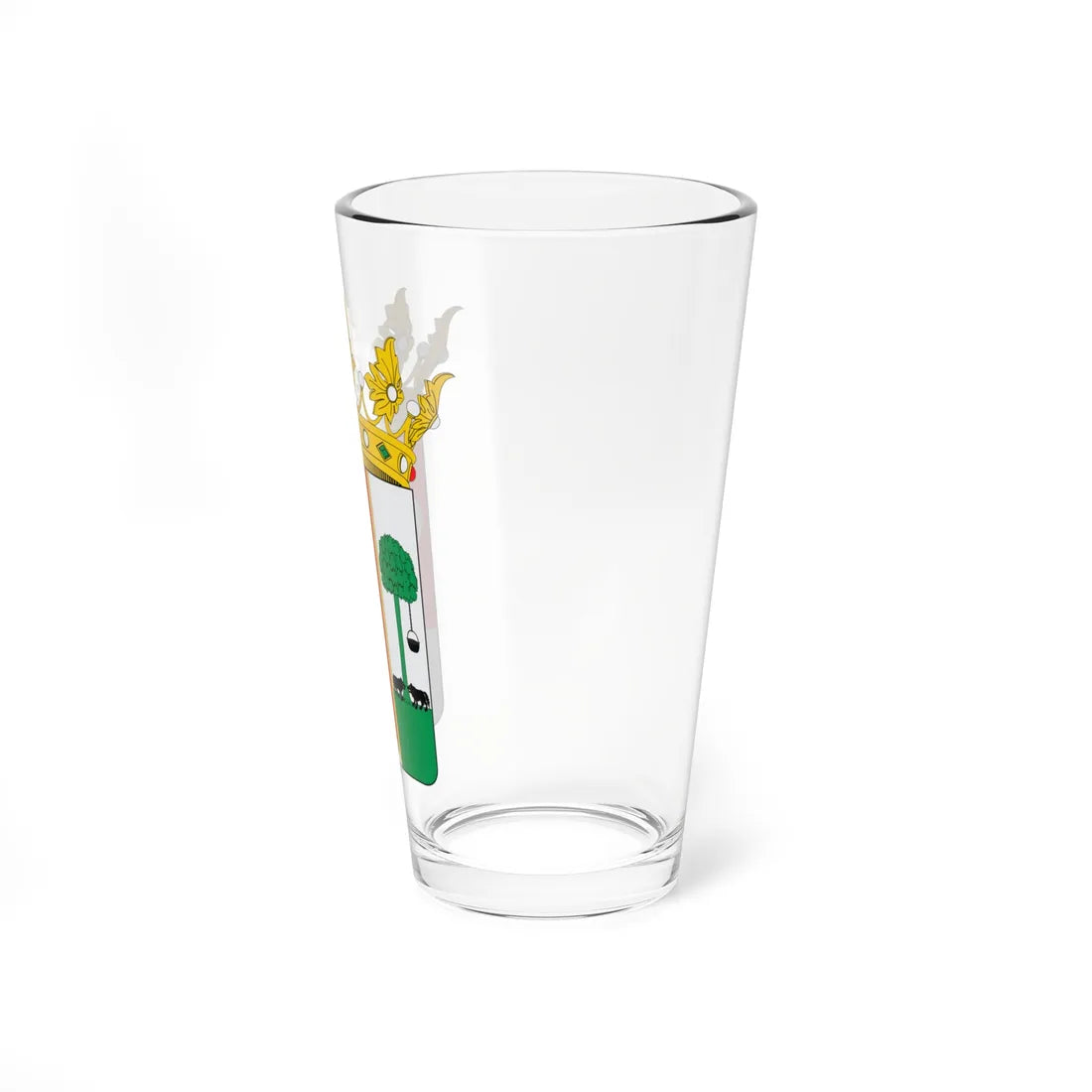 Escudo de Illueca (Spain) (Coat of Arms) Pint Glass 16oz - Go Mug Yourself